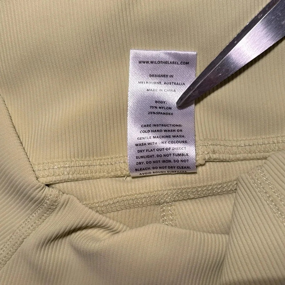 Anthropologie Wilo The Label Ribbed Leggings - Picture 3 of 8